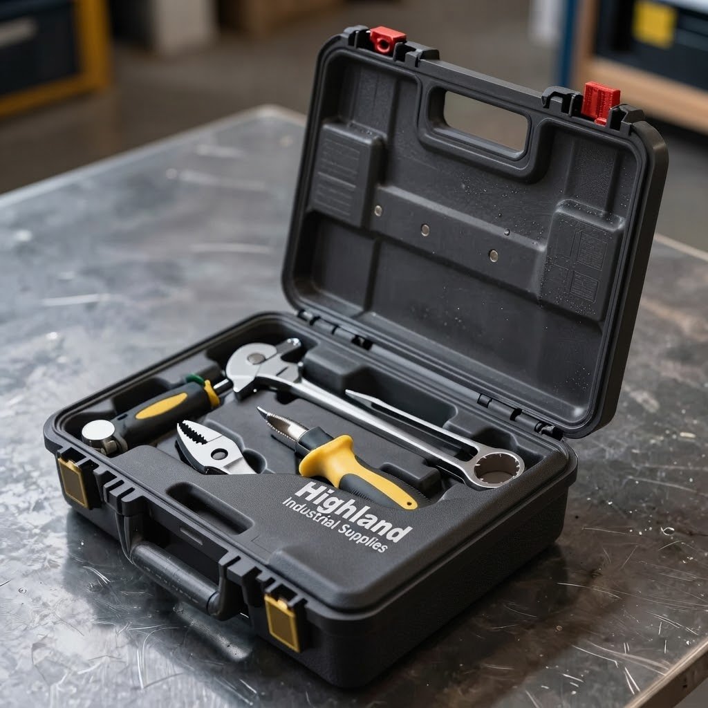 Highland Industrial Supplies Professional Heavy-Duty Tool Kit - Image 2