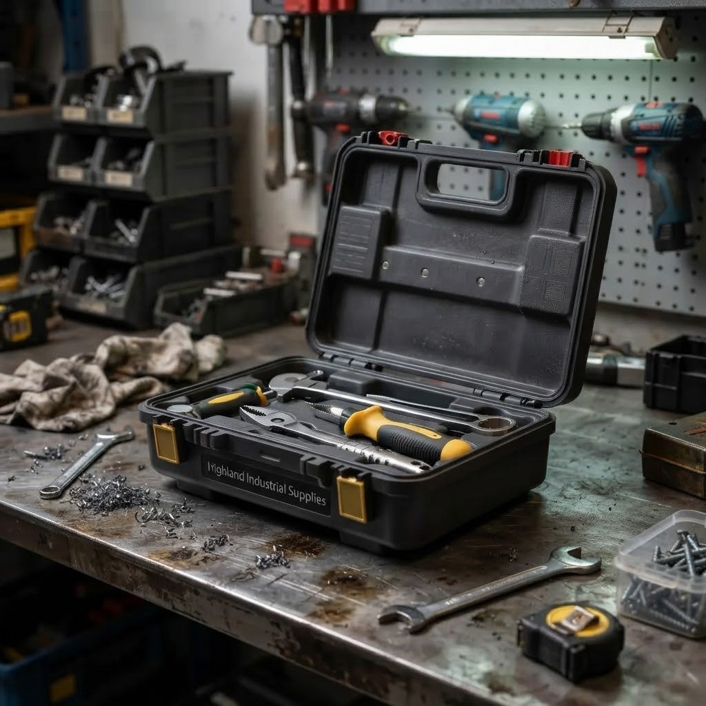 Highland Industrial Supplies Professional Heavy-Duty Tool Kit - Image 6