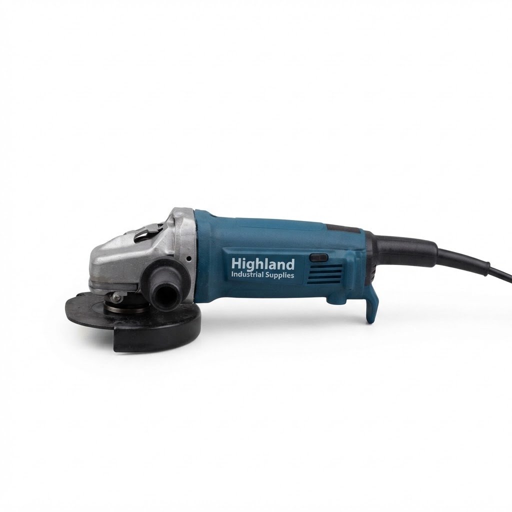 Highland Industrial Supplies Heavy-Duty Angle Grinder - Image 3