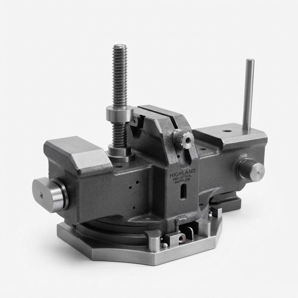 Highland Industrial Supplies.Industrial Workshop Bench Vise